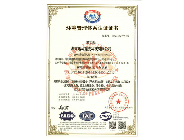 環(huán)境管理體系